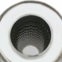 Резонатор «belais» круглый Ø95 мм, длина 650 мм, труба Ø63 мм (нержавеющая сталь)