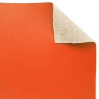 Экокожа «Орегон» strong (оранжевая, ширина 1,4 м., толщина 1 мм.)