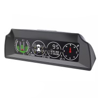 Инклинометр «AUTOOL X91 GPS» (GPS, кренометр, угломер, спидометр, тахометр, вольтметр, система контроля давления в шинах)