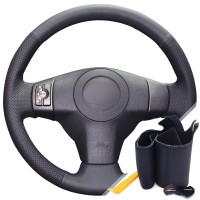 Оплетка на руль из «Premium» экокожи Toyota Scion XB 2008 г.в. (для руля со штатной кожей, черная)