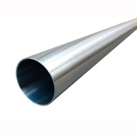 Труба Ø55 мм, толщина стенки 1.5 мм (1 метр, нержавеющая сталь TP201)